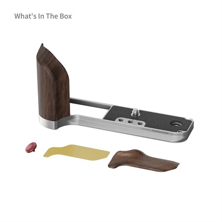 SmallRig 5265 Wooden Grip Fujifilm GFX 100RF Silver